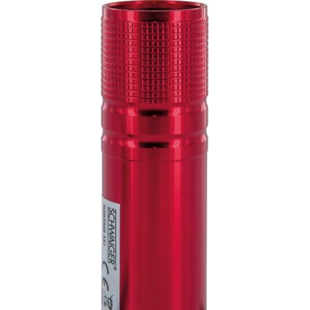 Mini linterna schwaiger cob, 90 lúmenes, roja