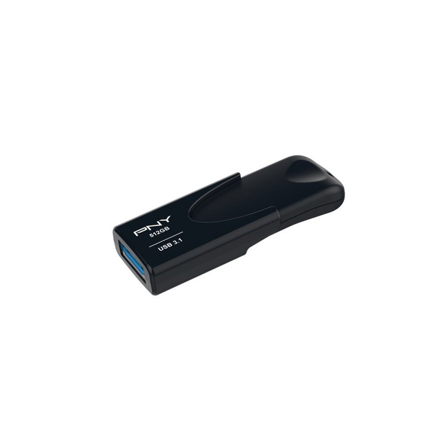 Pendrive pny 512b attache 4 3.1 80mb/s  fd512att431kk-e