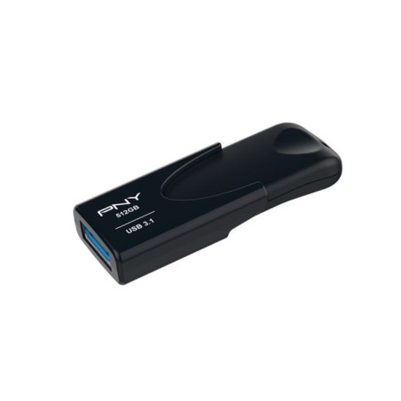 Pendrive pny 512b attache 4 3.1 80mb/s  fd512att431kk-e