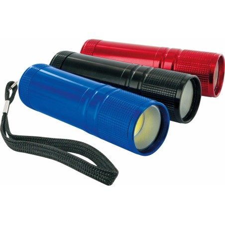 Mini linterna schwaiger cob, 90 lúmenes, roja