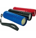 Mini linterna schwaiger cob, 90 lúmenes, roja
