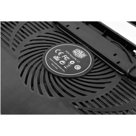 Coolermaster disipador portatil r9-nbc-npl1-gp negro