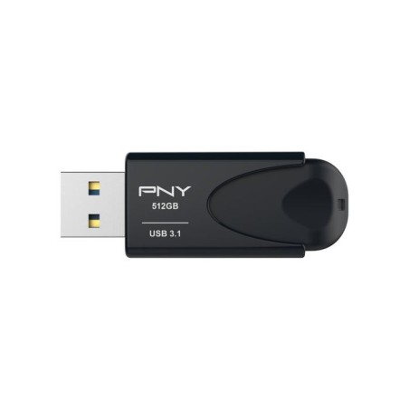 Pendrive pny 512b attache 4 3.1 80mb/s  fd512att431kk-e