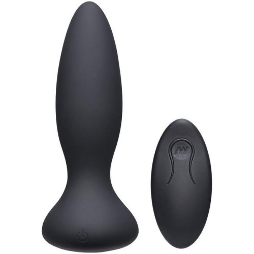 Plug anal control remoto vibe adventurous negro