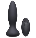 Plug anal control remoto vibe adventurous negro