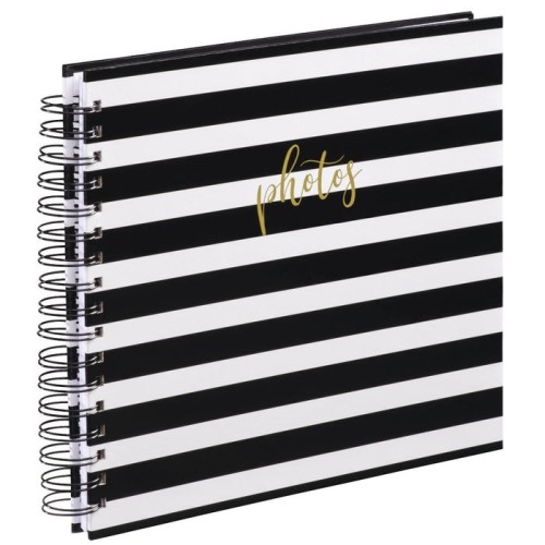 Hama blocks spiral negro/blanco 28x24 50 paginas blancas 3818
