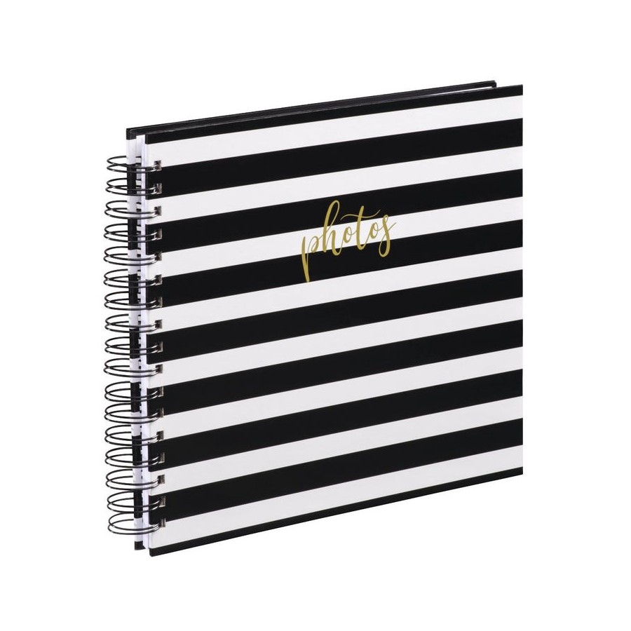 Hama blocks spiral negro/blanco 28x24 50 paginas blancas 3818