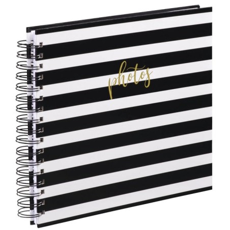 Hama blocks spiral negro/blanco 28x24 50 paginas blancas 3818