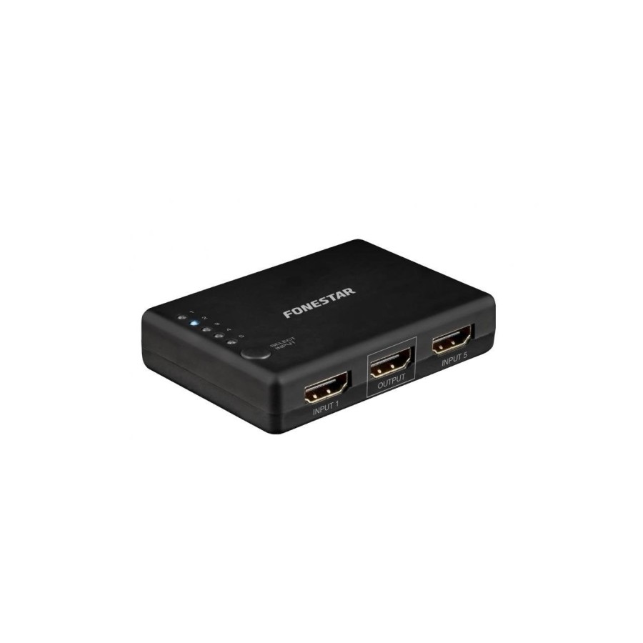 Conmutador hdmi fonestar fo-22sw51 5 entradas-1 salida