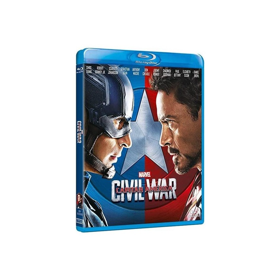Pelicula capitan america civil war - bd blu-ray