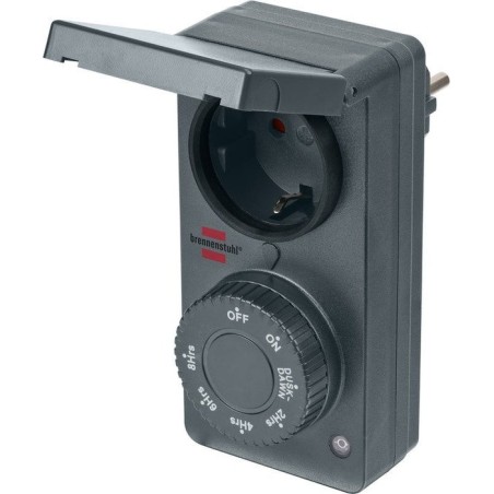 Brennenstuhl temporizador con sensor crepuscular ddt ip 44 1506120