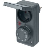 Brennenstuhl temporizador con sensor crepuscular ddt ip 44 1506120