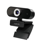 Logilink webcam usb 2.0, hd 1920x1080, con micrófono, negro.