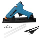 Logilink wz0052 pistola y lápiz de silicona caliente pistola de cola termofusible azul 80 w