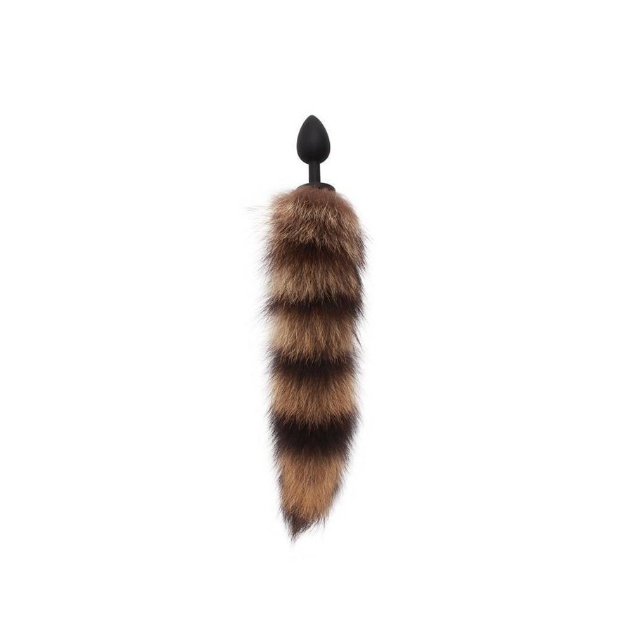 Plug anal con cola de pelo foxy anal tail plug
