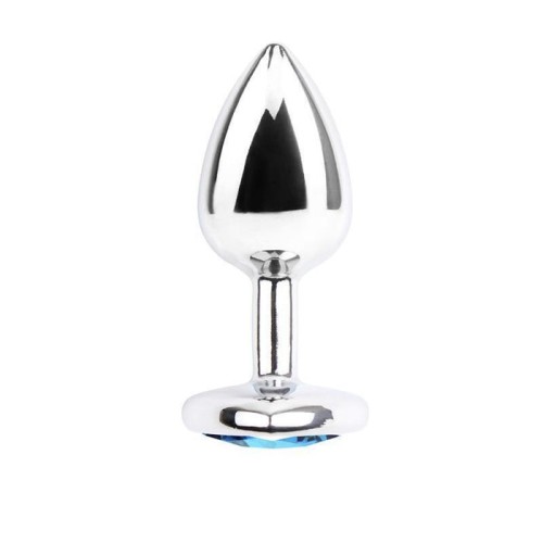 Plug anal con gema heart gem