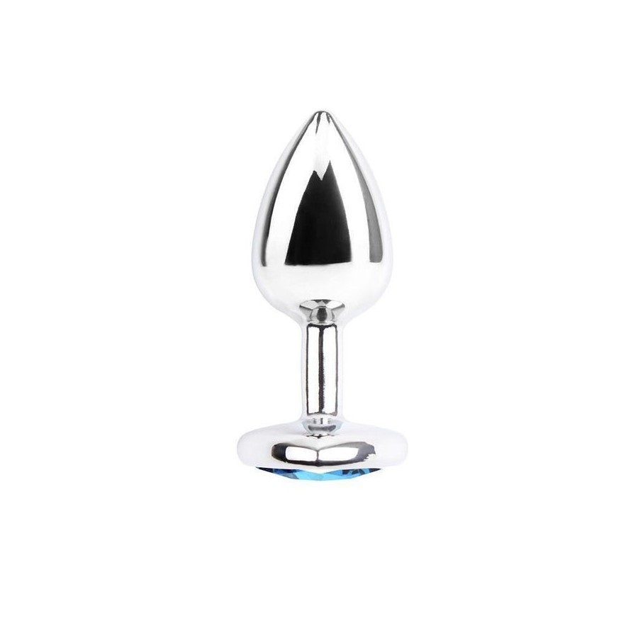 Plug anal con gema heart gem