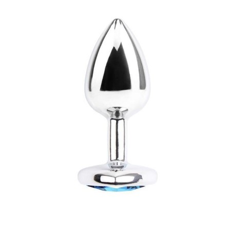 Plug anal con gema heart gem