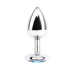 Plug anal con gema heart gem