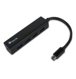 Hub ngs wonderhub4 usb 2.0 type-c 480 mbit/s negro