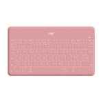 Teclado compacto inalámbrico por bluetooth logitech keys-to-go para iphone rosa