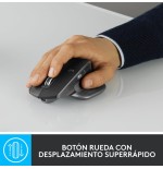 Ratón inalámbrico por bluetooth logitech mx master 2s batería recargable hasta 4000 dpi