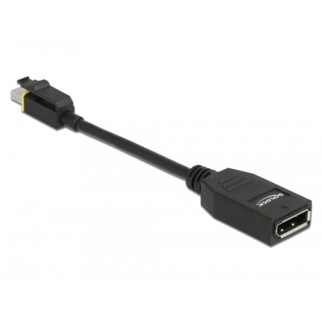 Delock adaptador mini dp 1.4  dp 8k 60hz