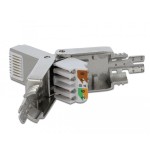 Delock rj45 macho cat.6a stp sin herramientas