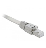 Delock rj45 macho cat.6a stp sin herramientas
