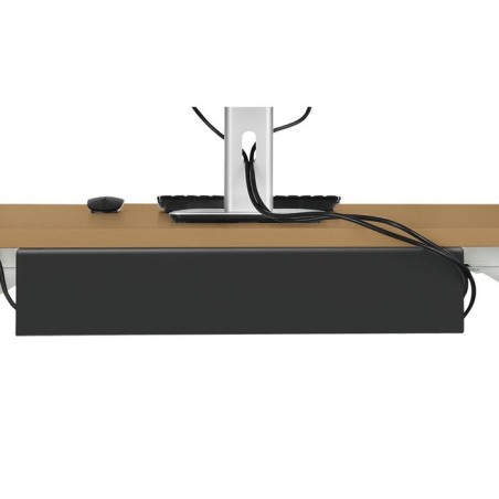 Logilink kab0070 organizador de cables bandeja de cables escritorio negro 1 pieza(s)