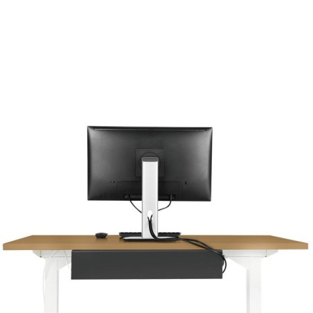 Logilink kab0070 organizador de cables bandeja de cables escritorio negro 1 pieza(s)