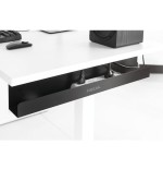 Logilink kab0070 organizador de cables bandeja de cables escritorio negro 1 pieza(s)