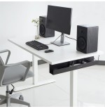 Logilink kab0070 organizador de cables bandeja de cables escritorio negro 1 pieza(s)
