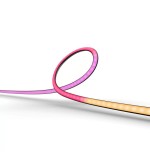 Tira led inteligente para tv philips hue play gradient lightstrip 65'' precisa philips hue bridge y hue sync