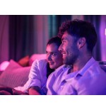Tira led inteligente para tv philips hue play gradient lightstrip 75'' precisa philips hue bridge y hue sync