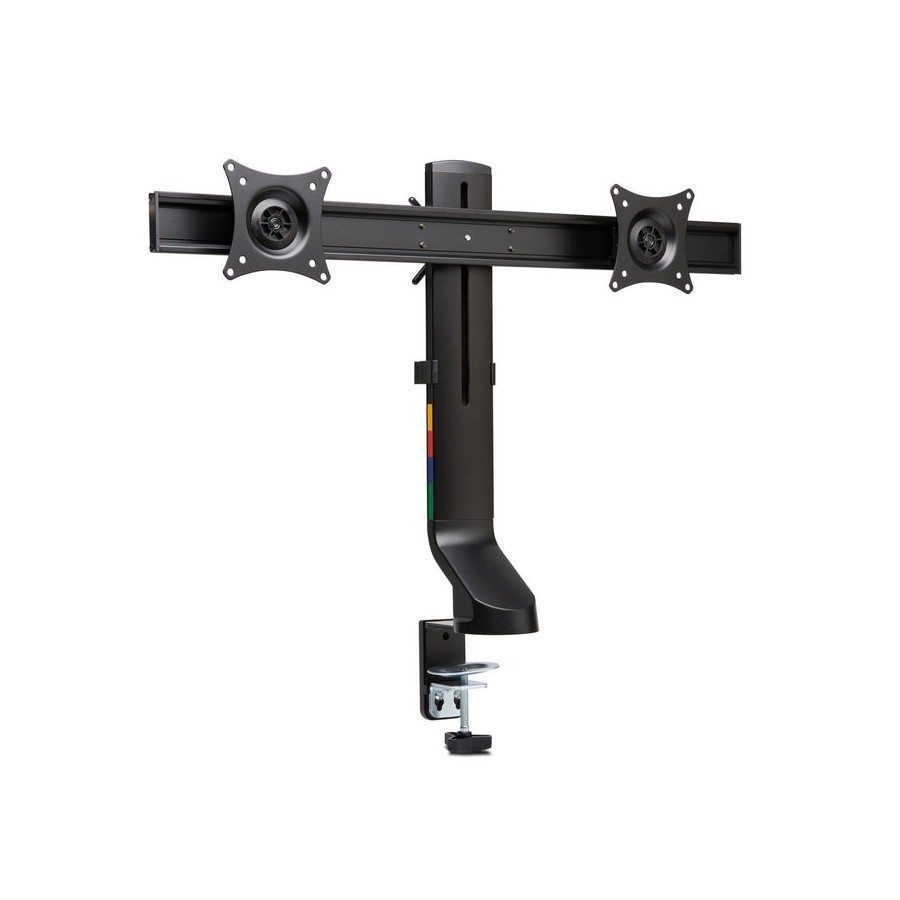 Soporte kensington smartfit space-saving dual 2 monitores negro
