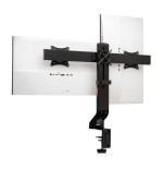 Soporte kensington smartfit space-saving dual 2 monitores negro