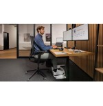 Soporte kensington smartfit space-saving dual 2 monitores negro