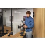 Soporte kensington smartfit space-saving dual 2 monitores negro