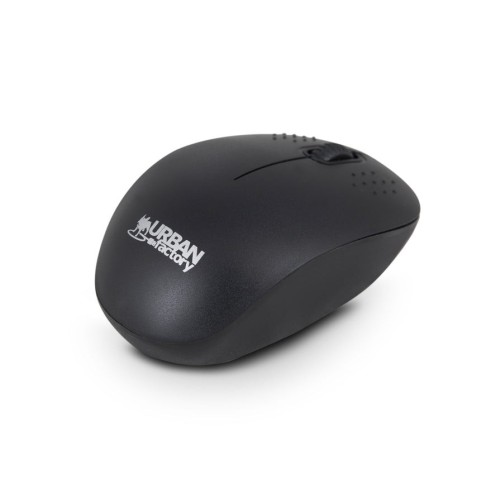 Urban factory free ratón ambidextro rf inalámbrico óptico 1000 dpi