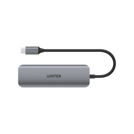 Unitek hub usb-c 4xusb 3.1 gen1, microusb, h1107a