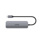 Unitek hub usb-c 4xusb 3.1 gen1, microusb, h1107a