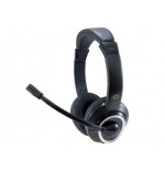 Conceptronic polona02ba, auriculares, diadema, juego, negro, binaural, 2 m