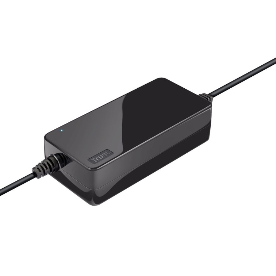 Cargador de portátil universal trust primo 22142 90w automático 6 conectores voltaje 18-20v
