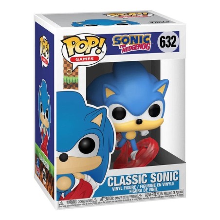 Funko pop sonic corriendo 632 - sonic aniversario - 889698519649