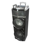 Karaoke portatil aiwa kbtus-900 negro 100w rms/bluetooth/usb/m-sd/aux in/2xmicrofono/led kbtus-900