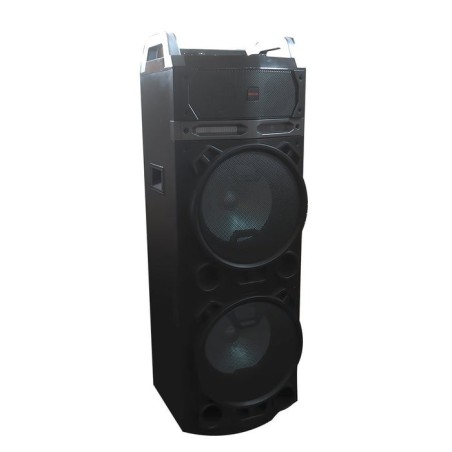 Karaoke portatil aiwa kbtus-900 negro 100w rms/bluetooth/usb/m-sd/aux in/2xmicrofono/led kbtus-900