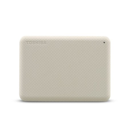 Disco externo hdd toshiba canvio advance 2.5 1tb light beige