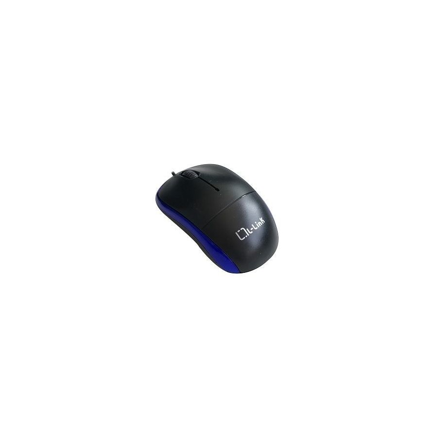 L-link raton usb optico negro/azul ll-2080-a