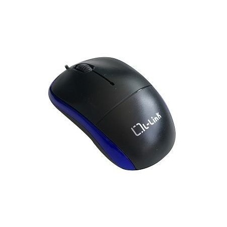 L-link raton usb optico negro/azul ll-2080-a